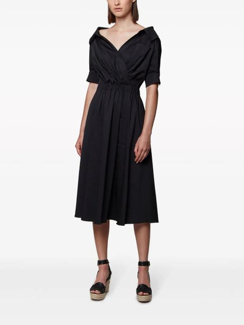Altuzarra Lydia V-neck dress - Black - zdjęcie produktu nr 2