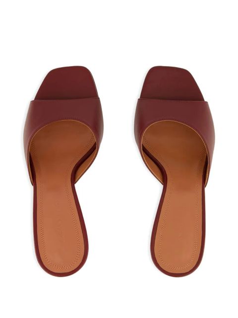 Amina Muaddi 70mm Lupita sandals - Red - zdjęcie produktu nr 2