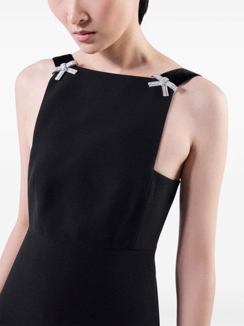 Prada cady mini dress - Black