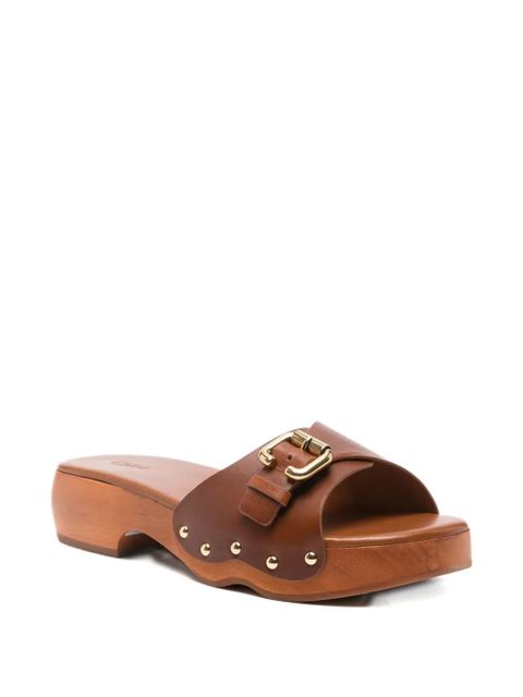 Chloé 40mm Jeanette slip-on sandals - Brown