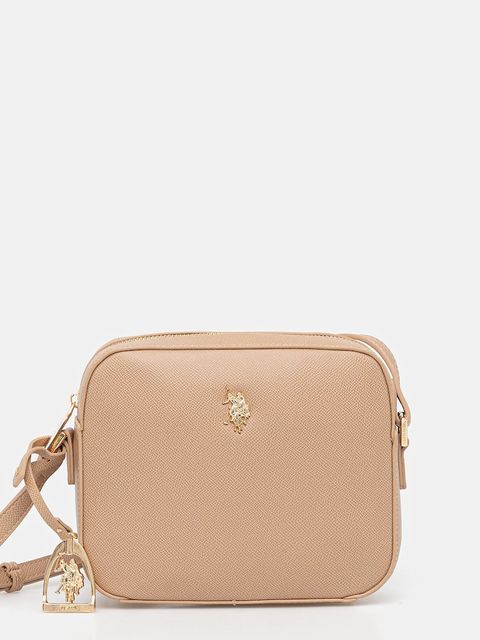 U.S. Polo Assn. torebka Jones kolor beżowy BEUJE8655WVP - zdjęcie produktu nr 1