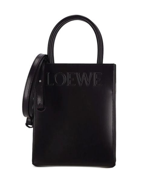 LOEWE logo-embossed tote bag - Black