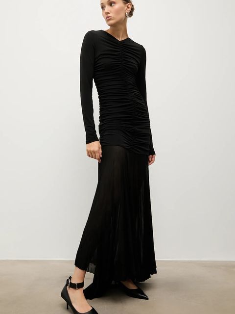 Answear.LAB szpilki skórzane kolor czarny - zdjęcie produktu nr 1