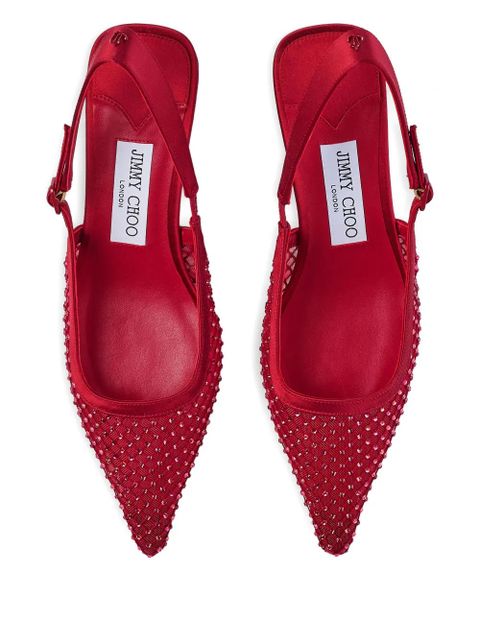 Jimmy Choo 50mm Amel pumps - Red