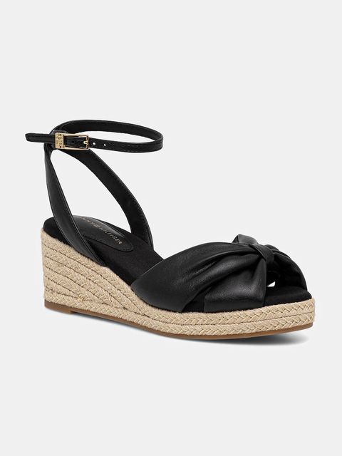Tommy Hilfiger sandały TH BOW MID CORK WEDGE - zdjęcie produktu nr 1