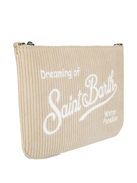 MC2 Saint Barth Parisienne corduroy make-up bag - Neutrals - zdjęcie produktu nr 2