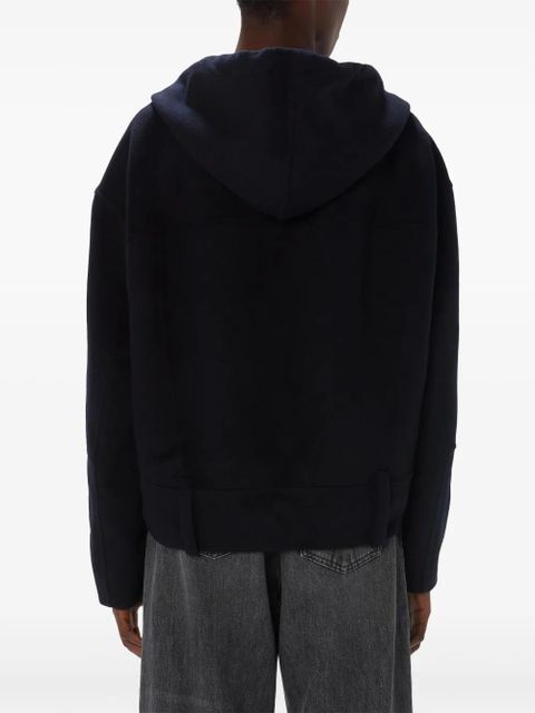 JW Anderson hooded wool jacket - Blue