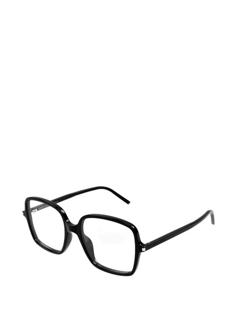 Saint Laurent Eyewear square-frame glasses - Black - zdjęcie produktu nr 2
