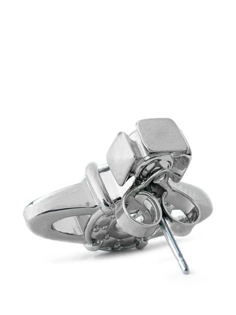 Vivienne Westwood Orb crystal stud earrings - Silver - zdjęcie produktu nr 2