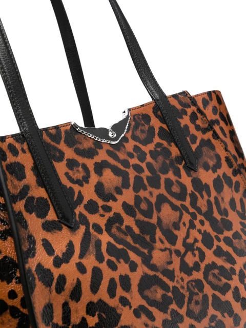 Zadig&Voltaire Le Borderline leopard-print tote bag - Brown