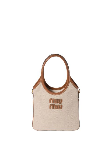 Miu Miu Ivy tote bag - Neutrals - zdjęcie produktu nr 1