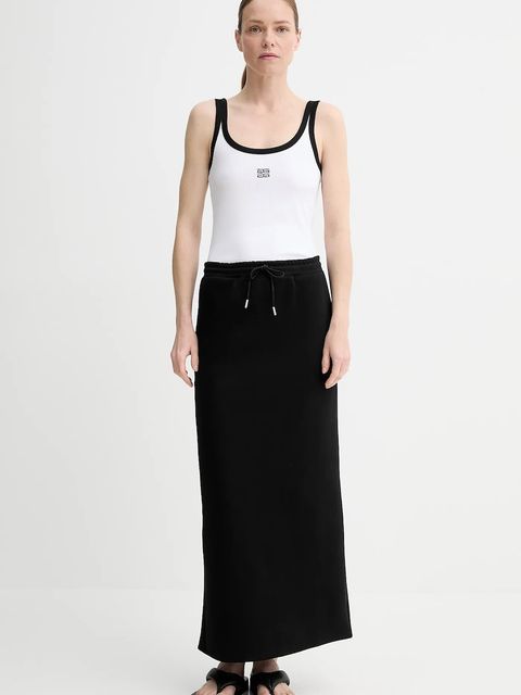 Gestuz spódnica kolor czarny maxi prosta 10910115