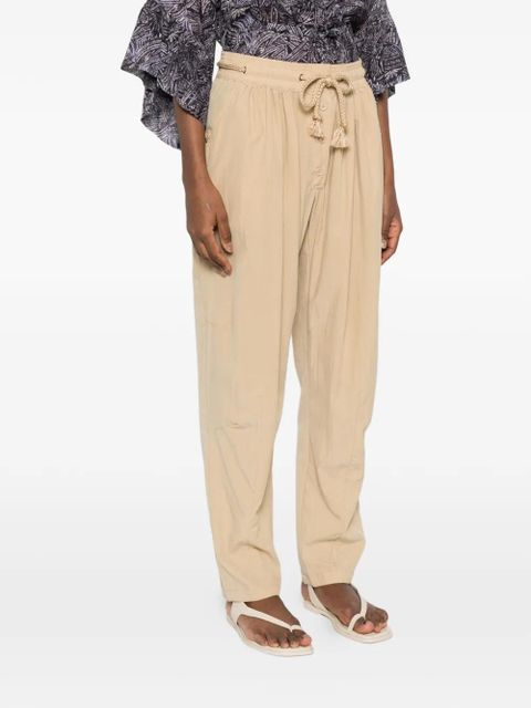 ISABEL MARANT Falcona straight-leg trousers - Neutrals