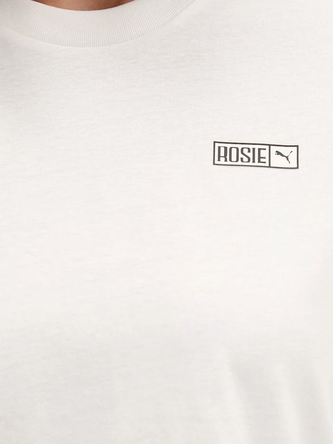 Puma t-shirt PUMA x ROSÉ damski kolor beżowy 633806