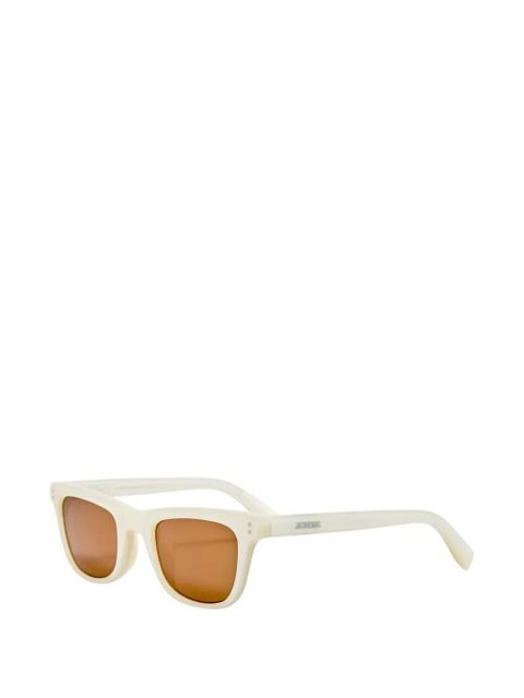 Jacquemus square frame sunglasses - White - zdjęcie produktu nr 2