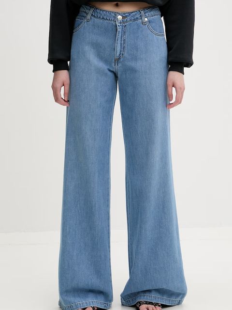 ERMANNO Firenze jeansy wide leg damskie - zdjęcie produktu nr 1