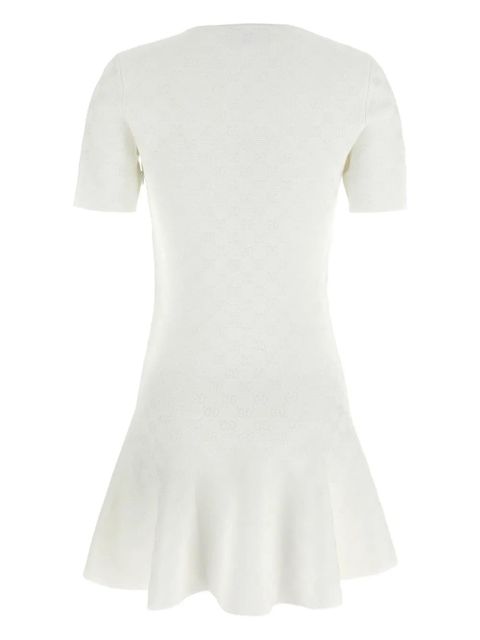 Gucci jacquard round-neck GG dress - White - zdjęcie produktu nr 2