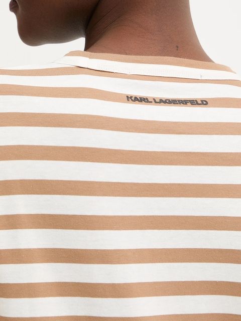 Karl Lagerfeld longsleeve bawełniany IKON