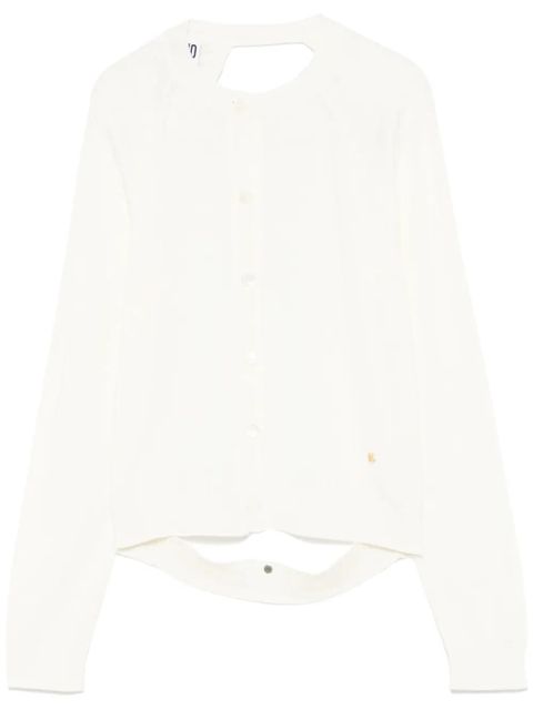 Moschino open-back cardigan - Neutrals - zdjęcie produktu nr 1