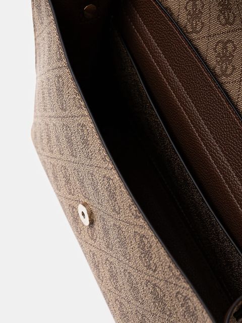 Guess torebka MERIDIAN kolor beżowy HWSG69 74200