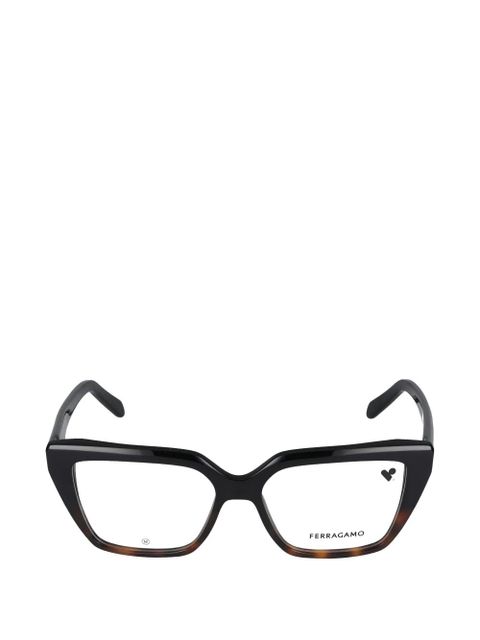 Ferragamo cat-eye glasses - Black - zdjęcie produktu nr 1