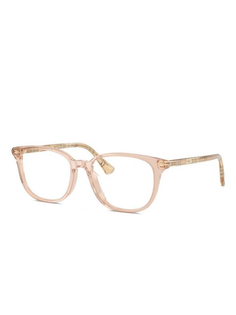 Burberry Eyewear square-frame acetate glasses - Pink