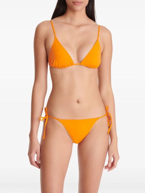 ERES Mouna triangle bikini top - Orange