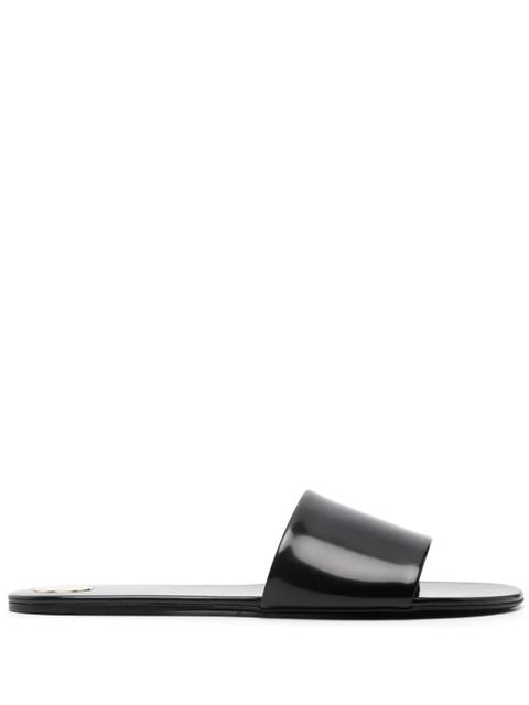 Saint Laurent Carlyle leather sandals - Black - zdjęcie produktu nr 1