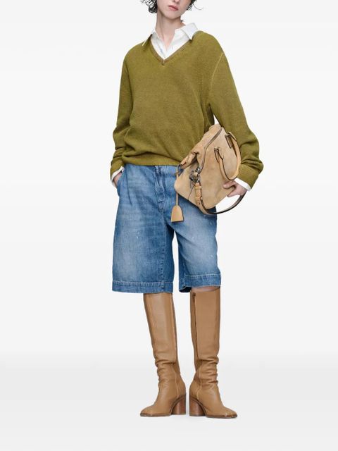 Maison Margiela V-neck sweater - Green - zdjęcie produktu nr 2