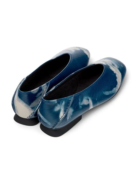 Camper baleriny skórzane Casi Myra kolor niebieski K201842-002