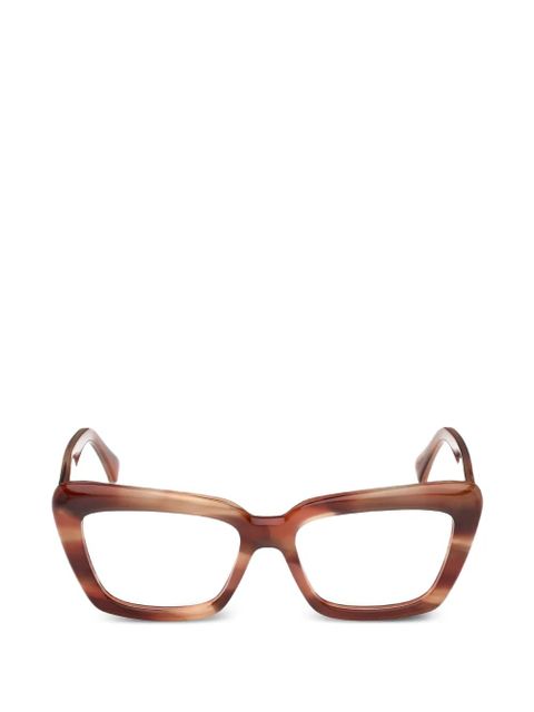 Max Mara Eyewear cat-eye-shape glasses - Red - zdjęcie produktu nr 1