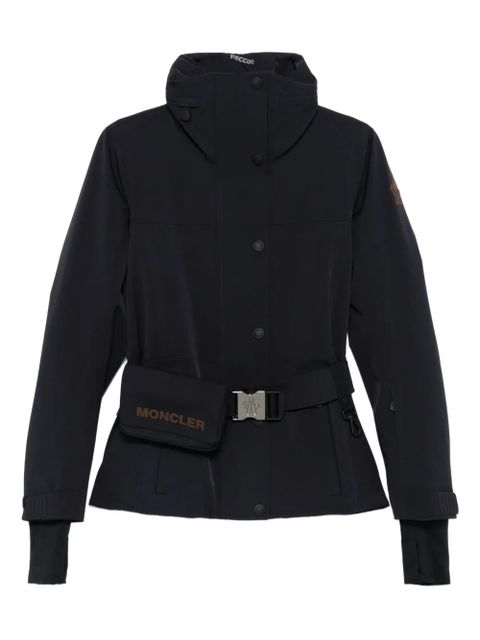 Moncler Grenoble belted waist ski jacket - Black - zdjęcie produktu nr 1