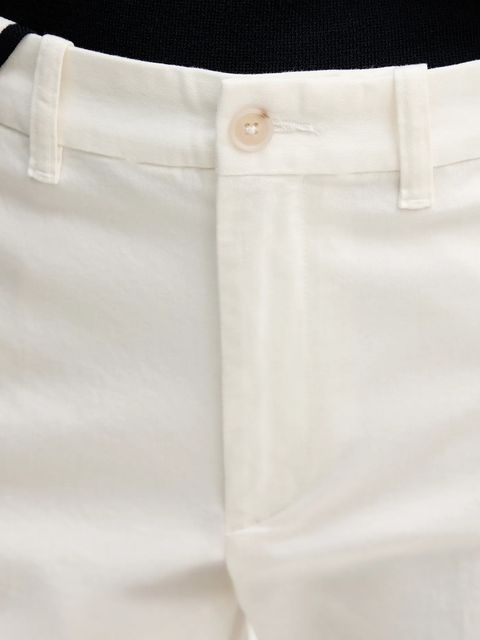 Polo Ralph Lauren spodnie damskie kolor biały szerokie high waist 211A96672