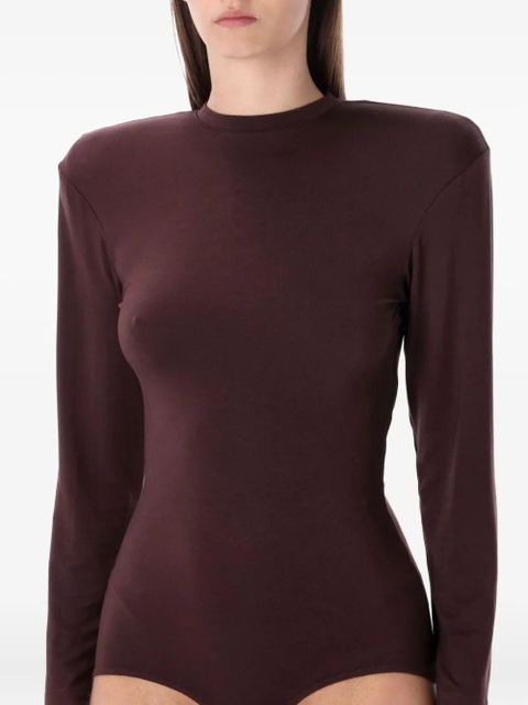 Magda Butrym long-sleeves bodysuit - Brown