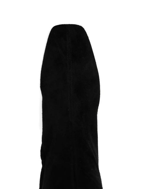 Aeyde 45mm suede boots - Black