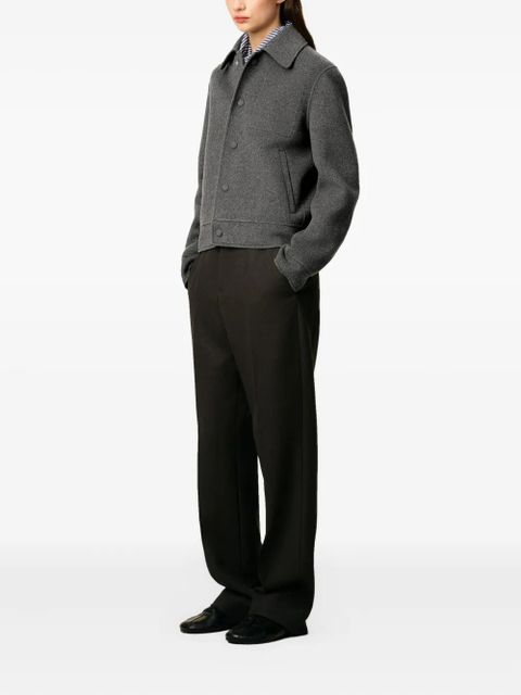 AMI Paris buttoned wool boxy jacket - Grey - zdjęcie produktu nr 2