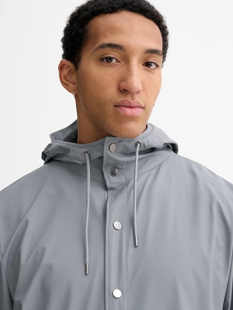 Rains kurtka 12010 Jacket W3 kolor szary przejściowa 12010