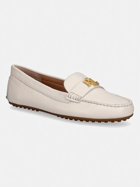 Lauren Ralph Lauren mokasyny damskie skórzane Barnsbury - zdjęcie produktu nr 2