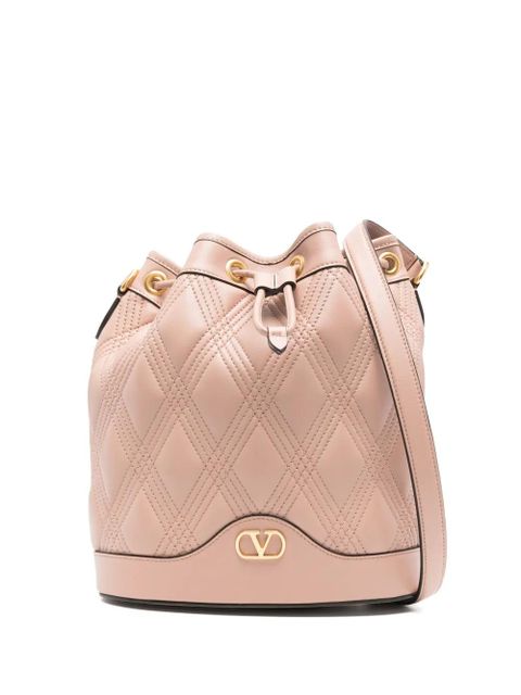 Valentino Garavani Vlogo bucket bag - Pink - zdjęcie produktu nr 1
