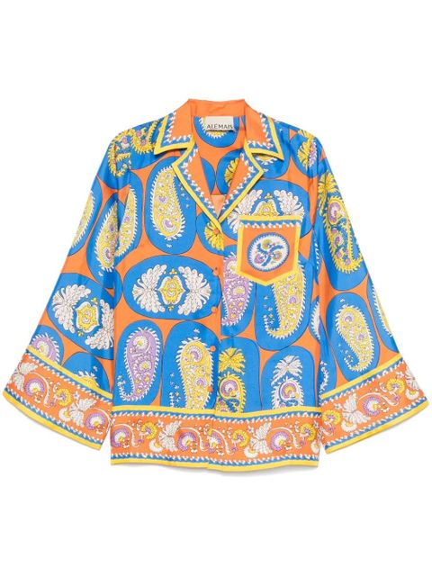 ALEMAIS Luis shirt - Orange - zdjęcie produktu nr 1