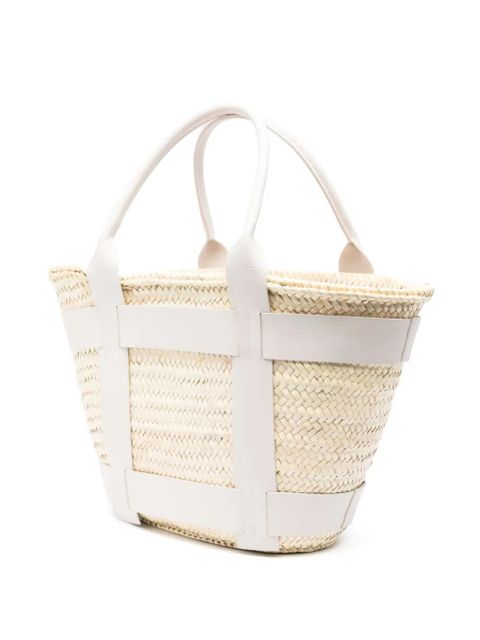 DeMellier The Maxi Santorini beach bag - Neutrals
