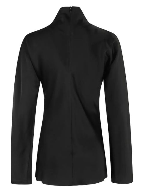 Róhe halterneck blouse - Black