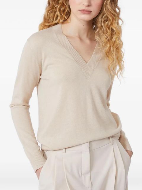 Weekend Max Mara V-neck sweater - Neutrals - zdjęcie produktu nr 2