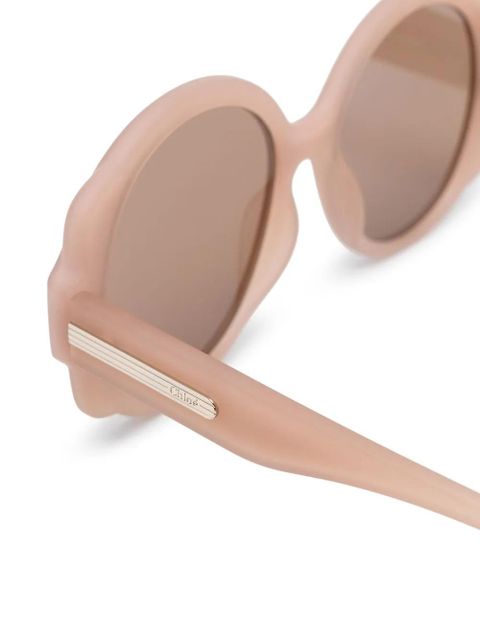 Chloé Eyewear round-frame sunglasses - Neutrals