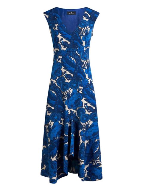ETRO all-over printed dress - Blue - zdjęcie produktu nr 1