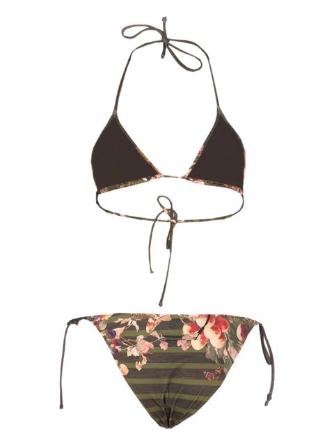 Jean Paul Gaultier floral-print bikini - Green - zdjęcie produktu nr 2