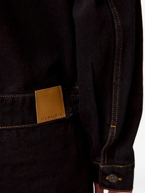 Claudie Pierlot cotton denim jacket - Black