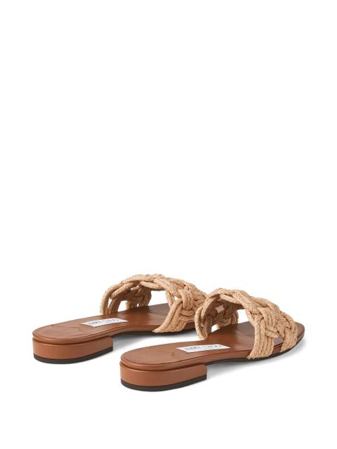 Jimmy Choo Chara flat sandals - Neutrals
