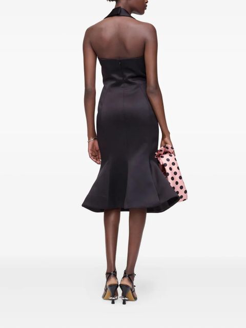 Marc Jacobs halterneck mermaid dress - Black