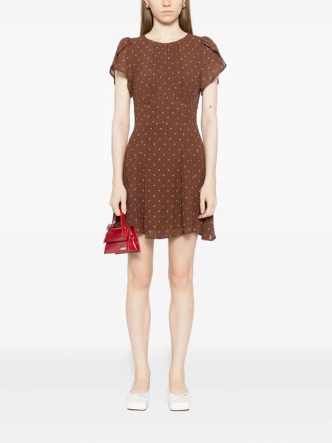 Reformation Lula dress - Brown - zdjęcie produktu nr 2